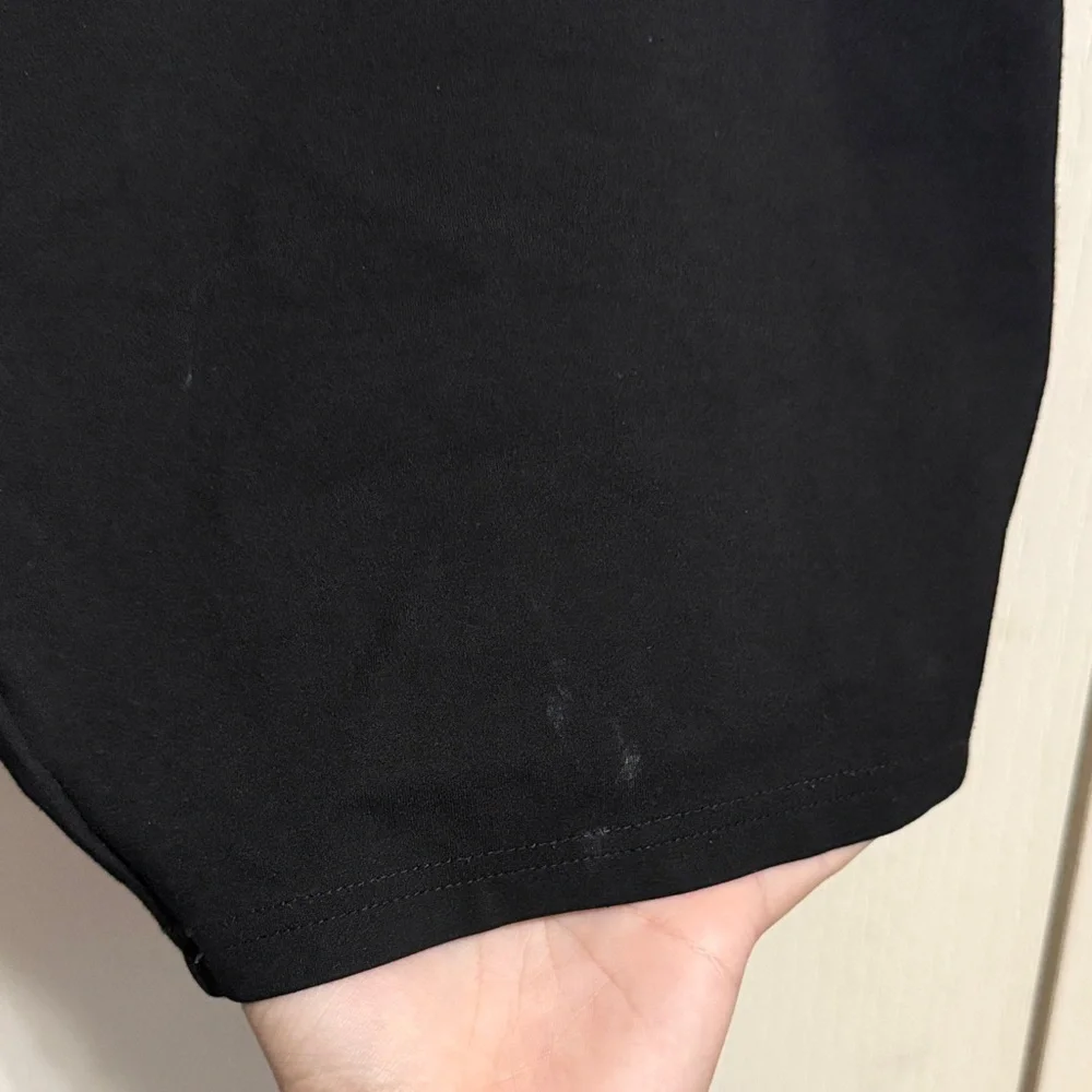 💙💖 KITH‎ Black Fiske Sweat Shorts Athleisure Streetwear Minimalist